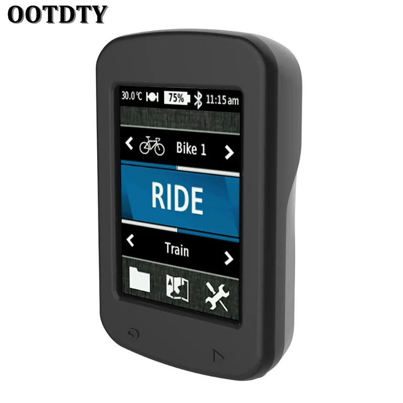 Умный защитный чехол OOTDTY разноцветный силиконовый для Garmin Edge 820 GPS велокомпьютера
