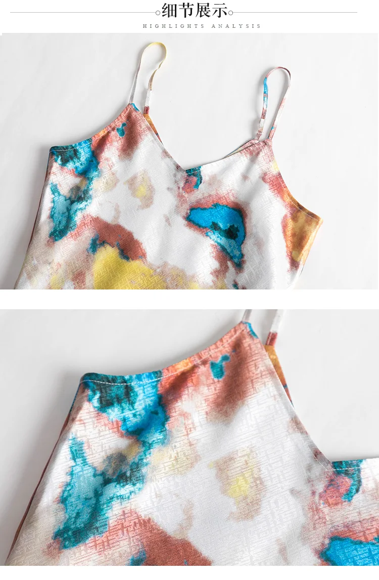 Сексуальное женское платье в горошек летние женские платья на бретельках с