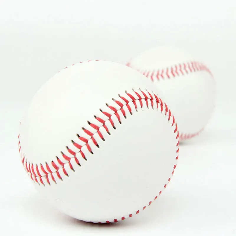 

High quality 7cm Handmade Baseballs Upper Rubber Inner Soft Baseball Balls Softball Ball Training Exercise Baseball Balls