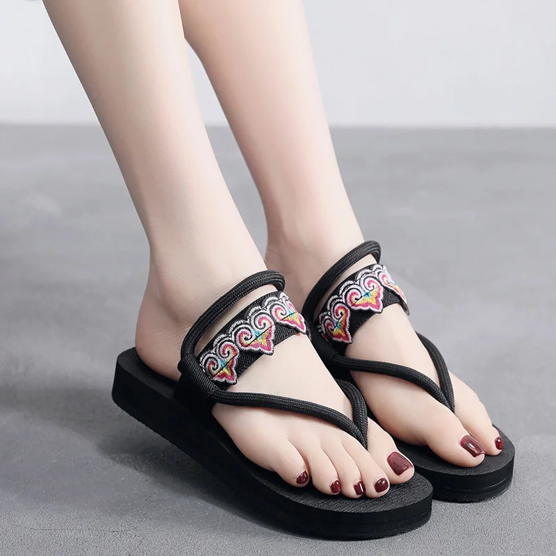 2019 г. новые летние простые женские сандалии две пляжные шлепанцы модная