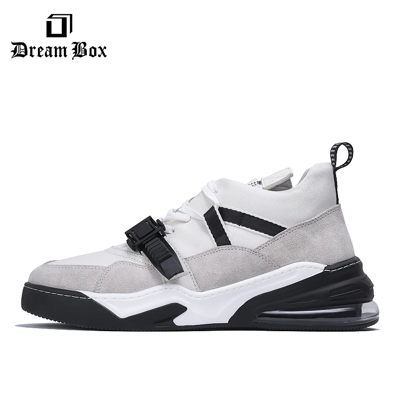 Мужская обувь на платформе Новинка 2019 года сезон осень-зима повседневная серого