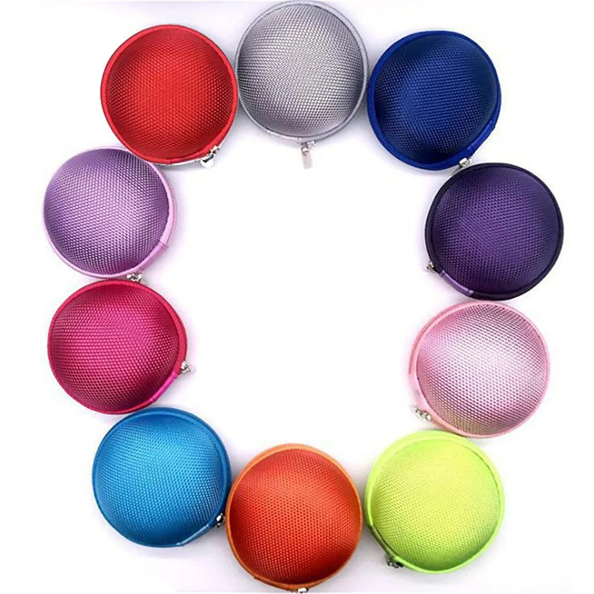 

Портативный молния дорожные часы Круглый чехол держатель для часы-браслет с поддержкой защиты