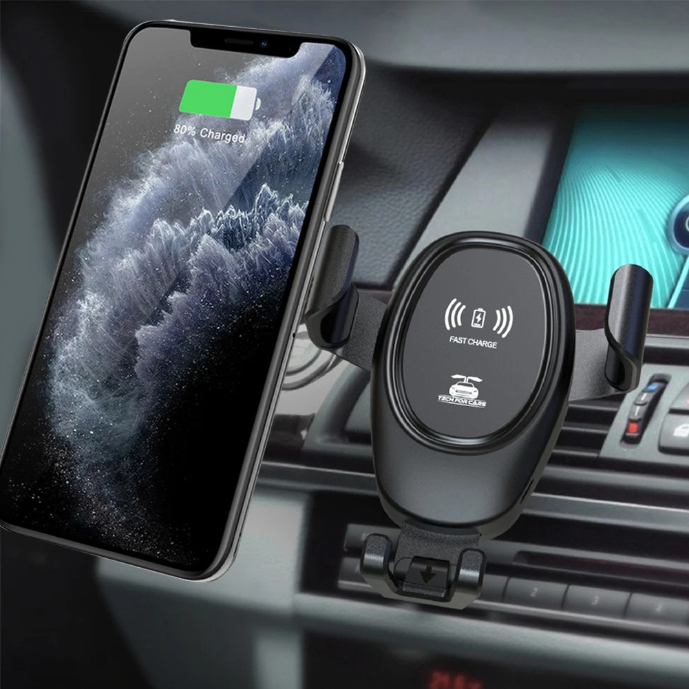 Подставка для крепления на вентиляционное отверстие 10 Вт Qi Беспроводное