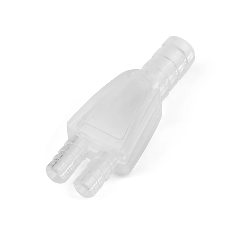 Transparent QYFANG 3,8 мм до 2,2 мм Прочный ABS пластиковый наушник Y сплиттер DIY кабель Шнур адаптер аудио разъем для наушников аксессуары Запчасти - Цвет: Transparent