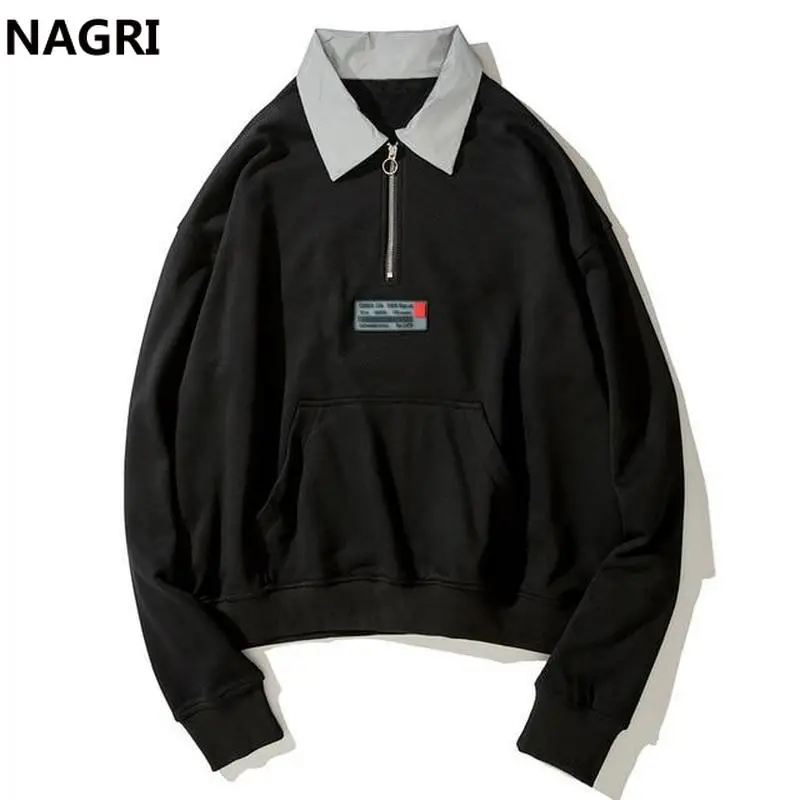 Мужской светоотражающий пуловер 3 м в японском стиле модный Повседневный