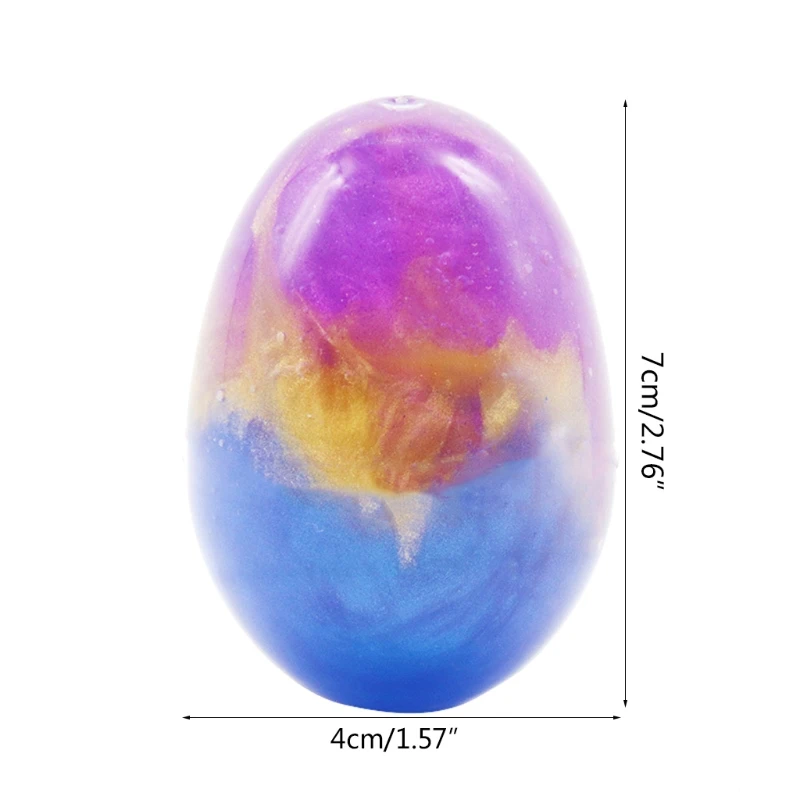 

HX5D Fluffy Slime Colorful Cloud Plasticine Mixture Color Clay Kids Gift Party Favor Set Easter Basket Stuffer Anxiety Toy