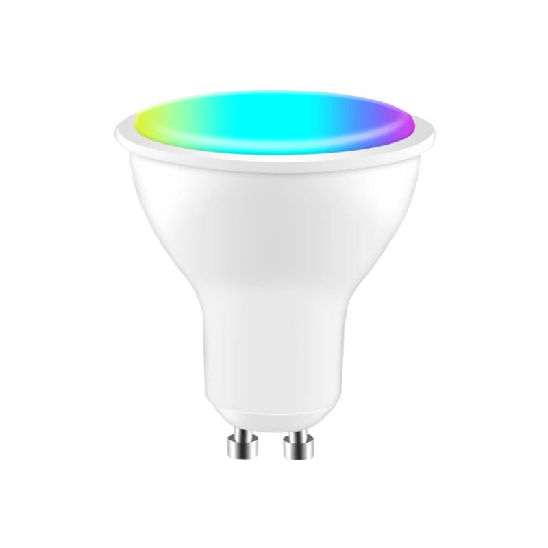 

GU10 Magic LED spot light 6W RGB+W Smart bulb Dimmable phone Control 16 color Bedroom Decoration color changing lamp E27 GU5.1