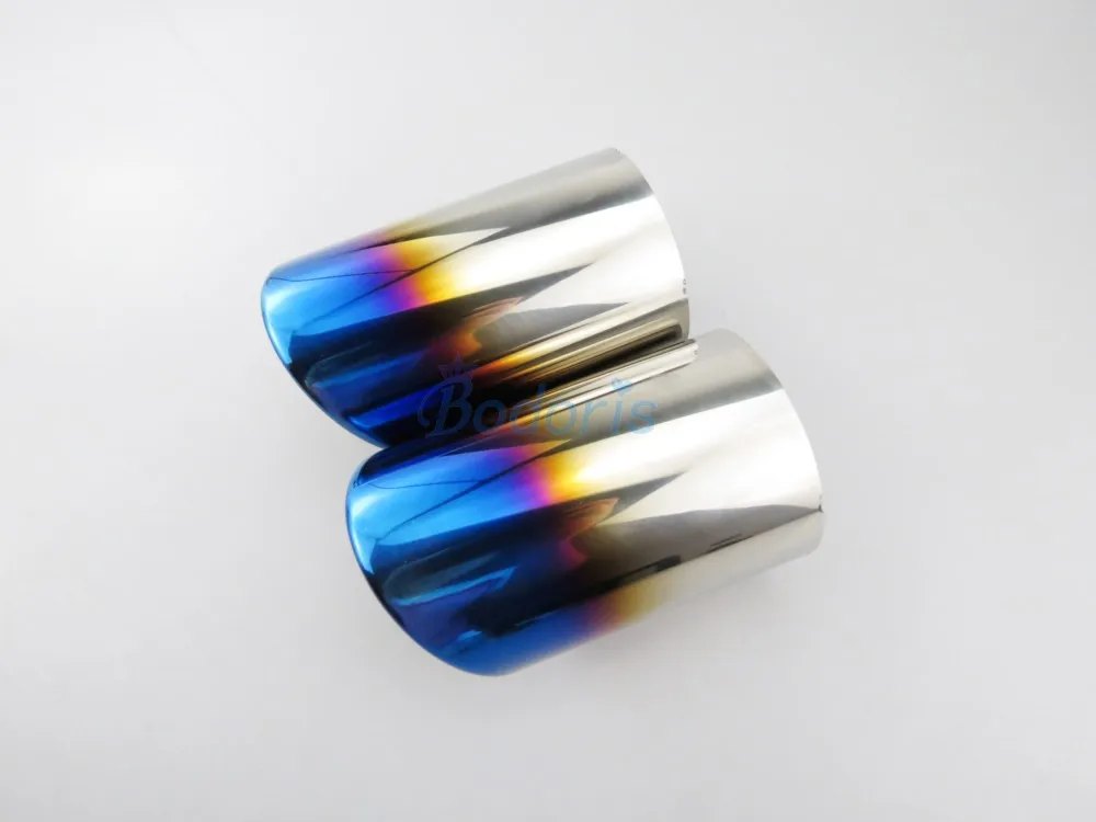 2 шт. наконечник глушителя выхлопной трубы из нержавеющей стали для Mazda CX 5 ATENZA 3 2014