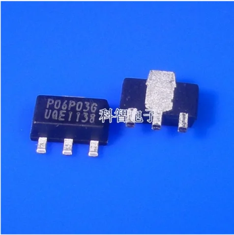

Free Shipping 100% Original 100pcs P06P03LCG P06P03G SOT-89