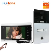 jeatone video intercom system 960p wifi video doorphone card reader fingerprint home entry access control apartment doorbell
