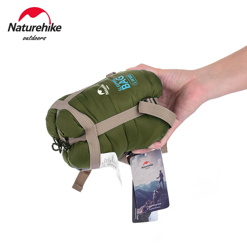 Спальный мешок Naturehike LW180 портативный ультралегкий водонепроницаемый хлопковый |
