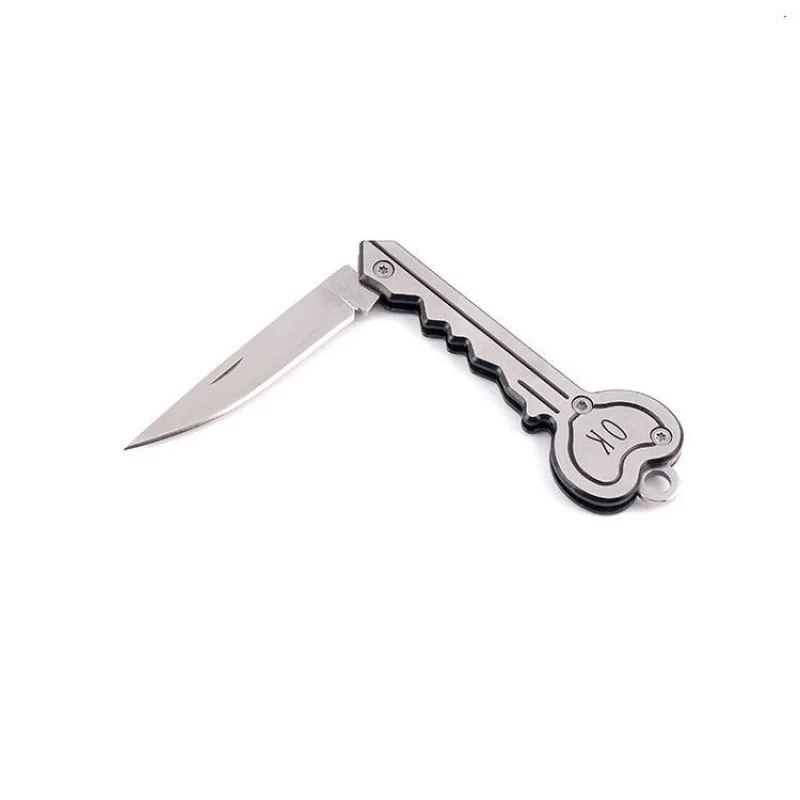 Мини-нож для кемпинга с кольцом ключей складной нож лезвием портативный охоты