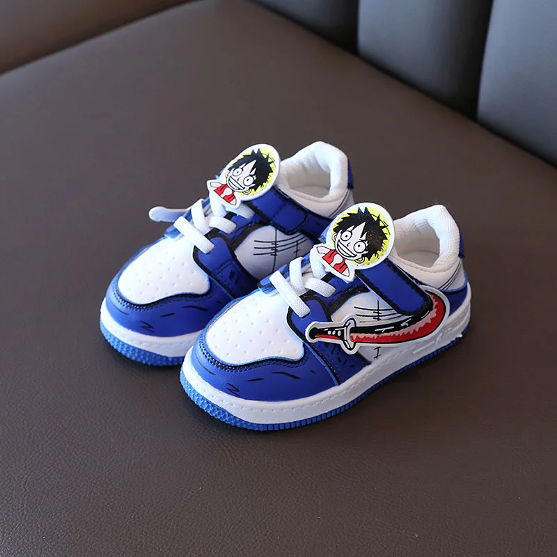 

CAPSELLA KIDS Fashion Flats Boys Soft Leather Sneakers 1-3 Years Children Sports Shoes Toddler Breathable Running Shoes 21-25