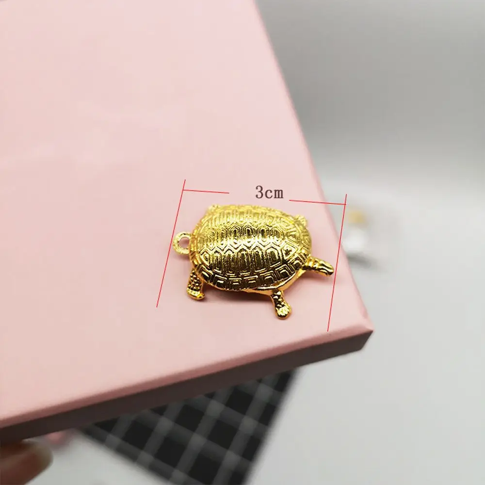 Золотые деньги черепаха животные подвесные украшения храм молитва счастливый