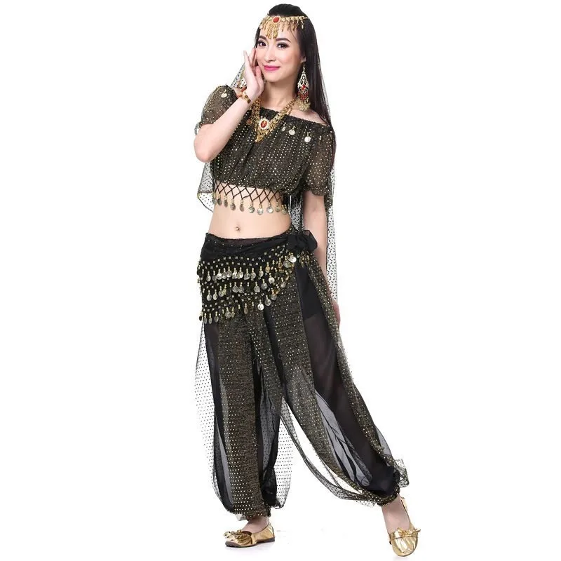 Модный костюм для танца живота индийский танцевальный Восточная танцевальная одежда восточные костюмы Sari