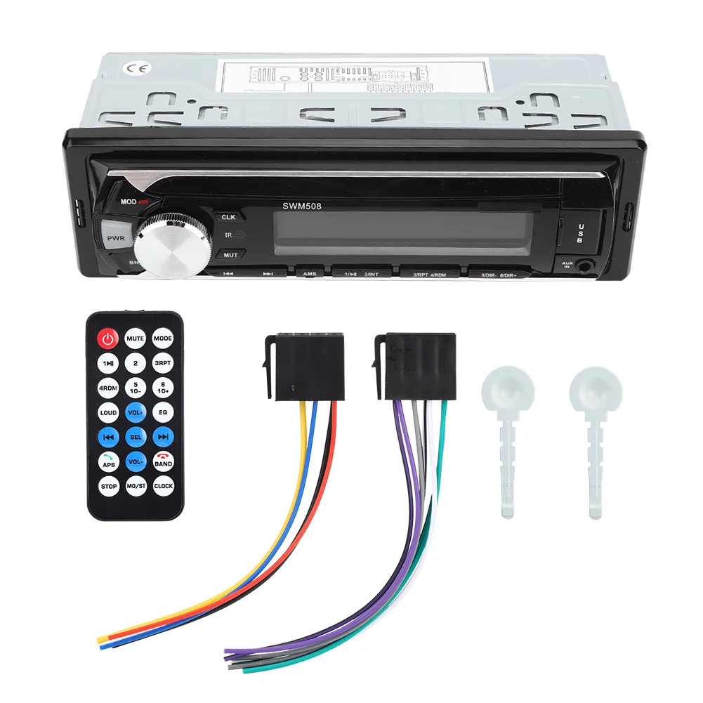 

Автомобильный MP3-плеер, стерео-система с поддержкой Bluetooth, с дистанционным управлением, 12 В