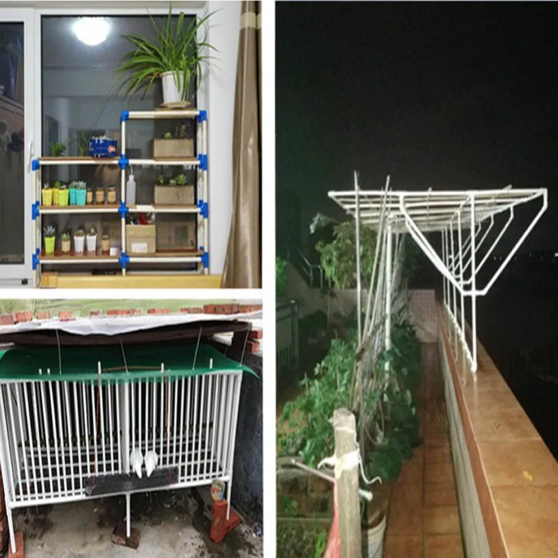 Соединение трубы из ПВХ различных форм с внутренним диаметром 2 см DIY рамы