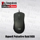 Проводная мышь Kingston HyperX Pulsefire Raid RGB, игровая мышь с нативным разрешением до 16000 пикселей, мышь для киберспорта, сенсор 3389