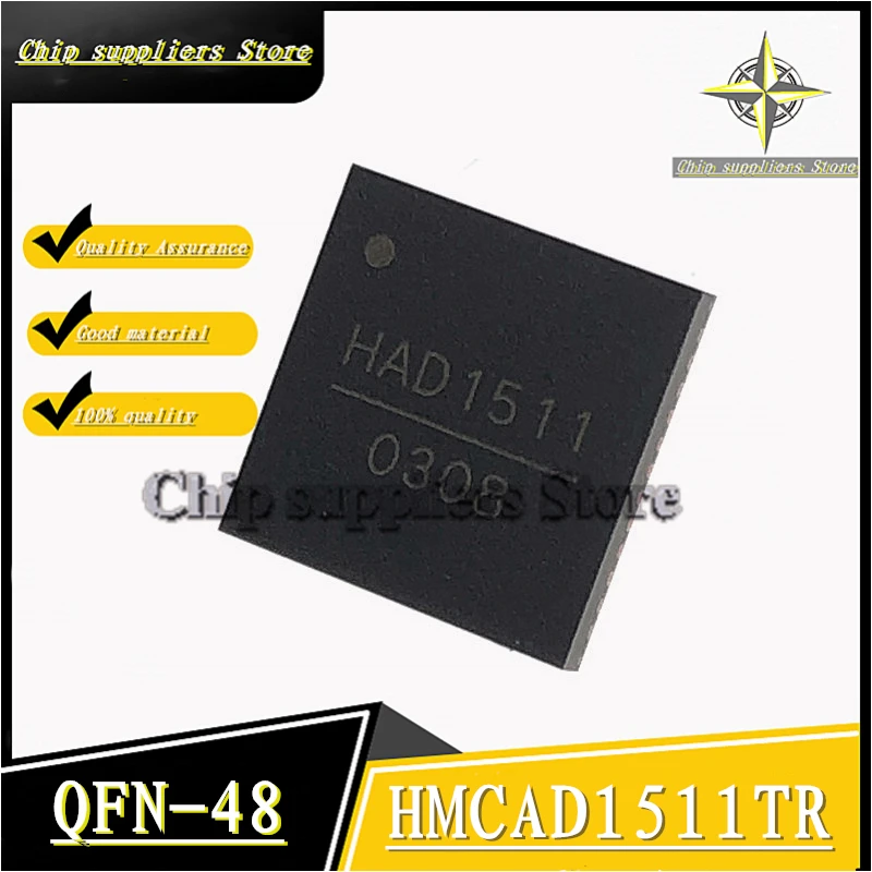 1 шт.-5 шт. // HMCAD1511TR QFN-48 HAD1511 QFN48 аналогово-цифровой преобразователь IC Nwe тонкие