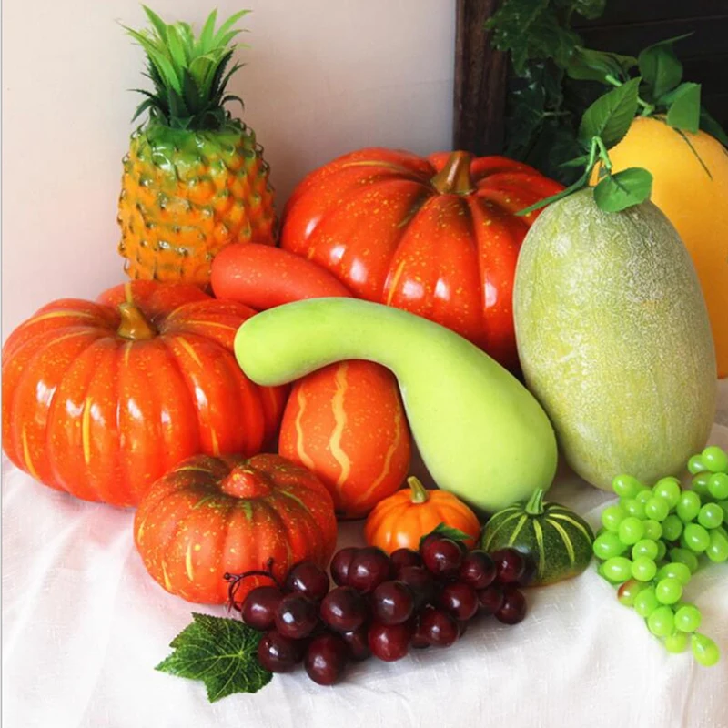 

Best Artificial Pumpkin Lifelike Realistic Halloween Artificial Home Decor