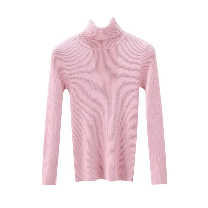 Новинка 2022 зимняя и весенняя модная Женская эластичная водолазка тянущиеся