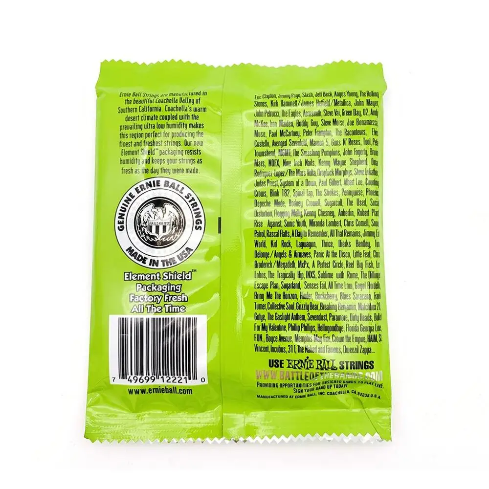 Струны Ernie Ball для электрогитары 2021 2221 2220 2222 2223 2225 2006 2004 запчасти музыкальных