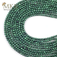 wholesale 3mm malachite chrysocolla stone round beads space loose beads for jewelry making diy bracelet jewellery strand 15%e2%80%9d