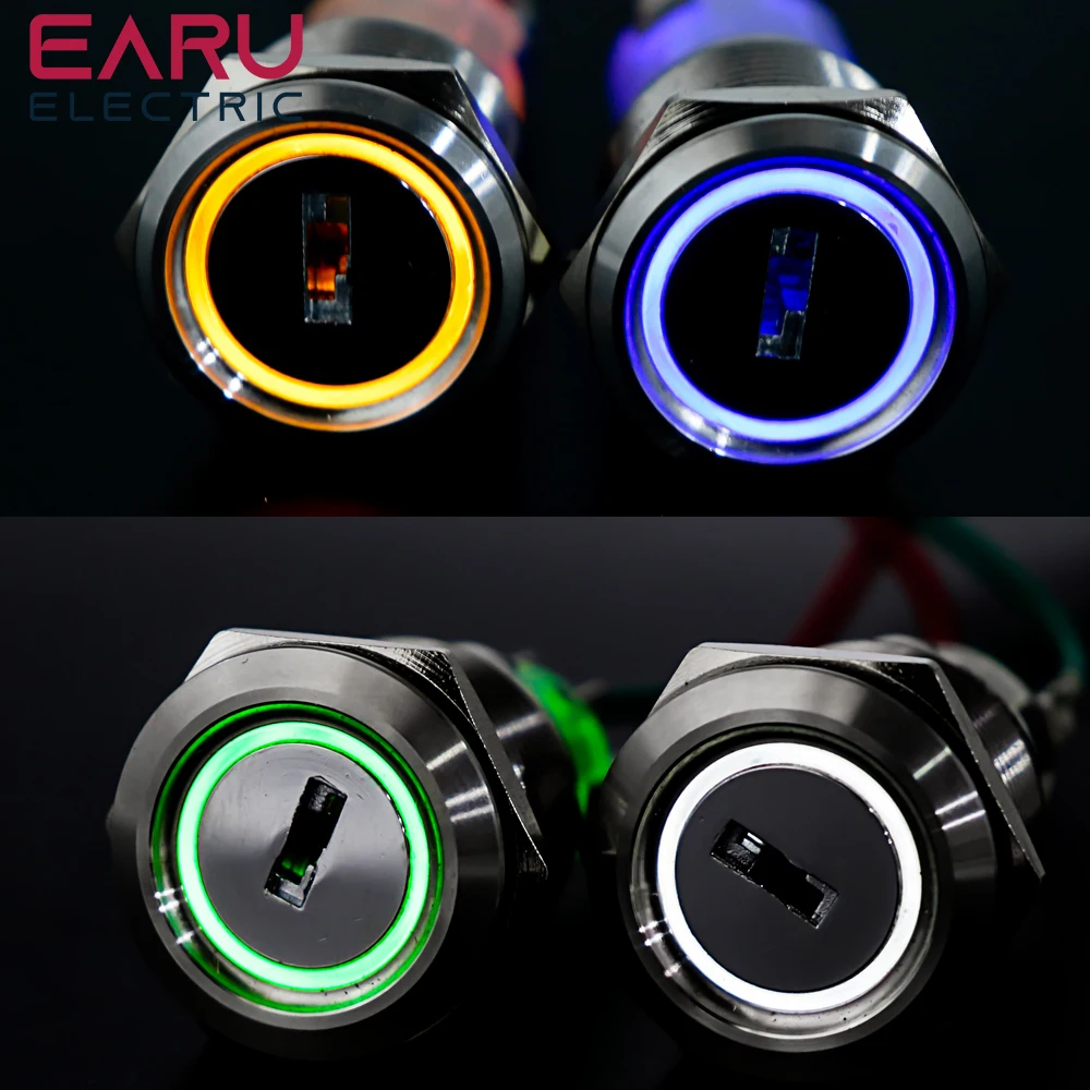 Самовозвращающийся мгновенный светодиодный светильник для фиксации 19 мм 22