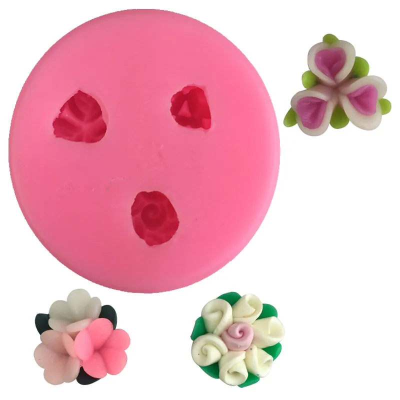 

Цветы, больше стилей, силиконовые формы для шоколада, помадки