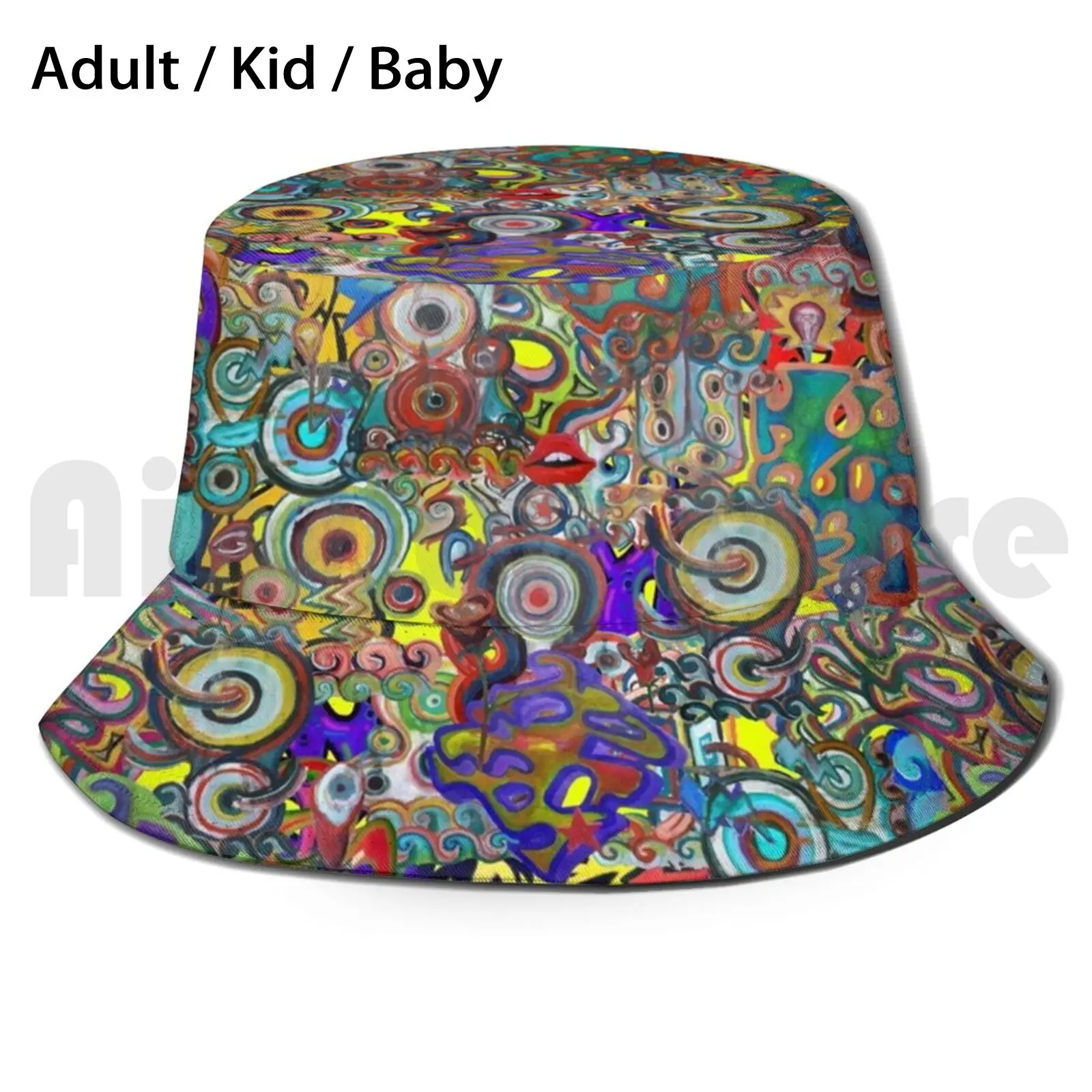 

Солнцезащитная шляпа Pop Graffiti B 12, складная, с защитой от ультрафиолета