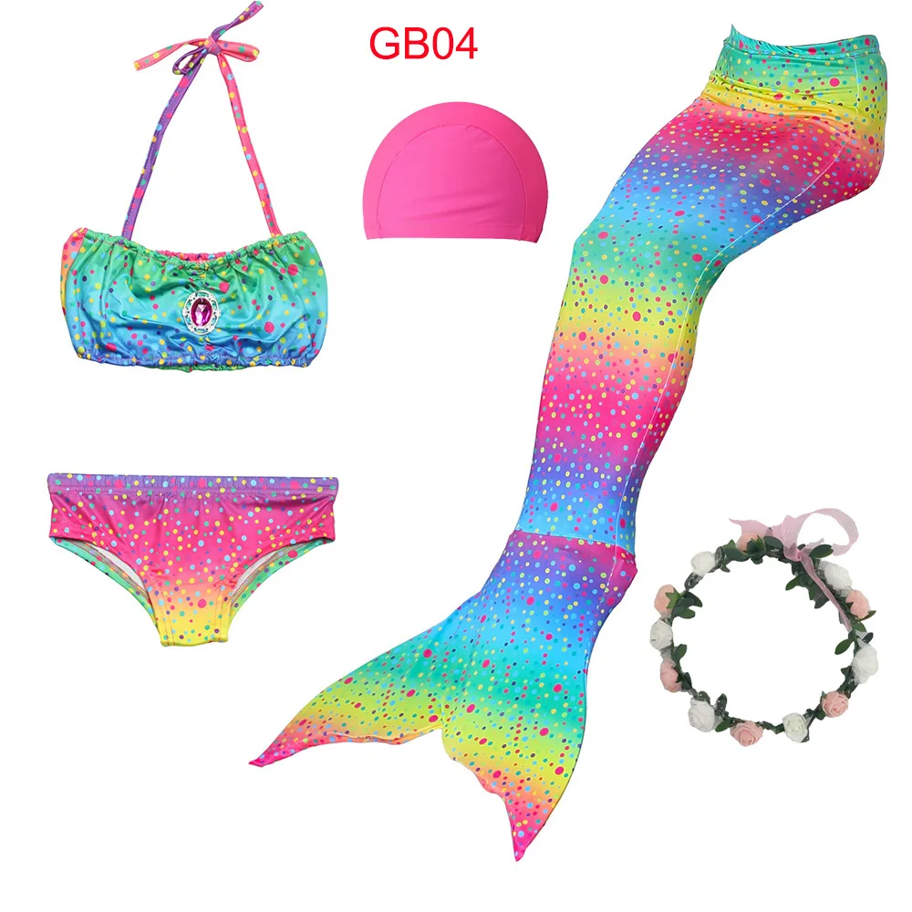 Детский костюм Русалочки с моноластами для девочек| |