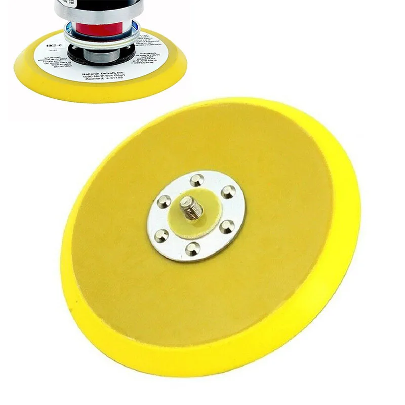 

150mm 6 Sanding Pad Dual Action Air Sander Use Sticky Back Disc 12000RPM Useful