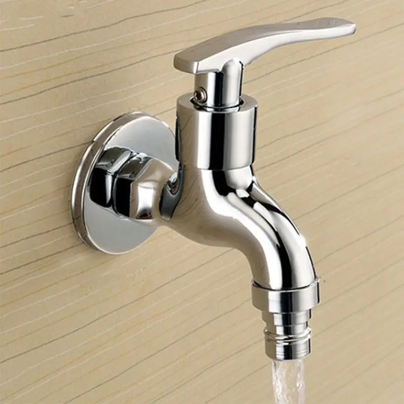 

Медный смеситель для воды, простой в использовании смеситель для стиральной машины для сада/ванной комнаты