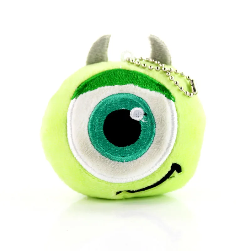 G 8cm 8-12 см James P Sullivan Mike Wazowski Mr Q Mike One eye Sulley Alien Pink Bear Плюшевые игрушки, брелок, Мультяшные подвески, подарок для ребенка - Цвет: G 8cm