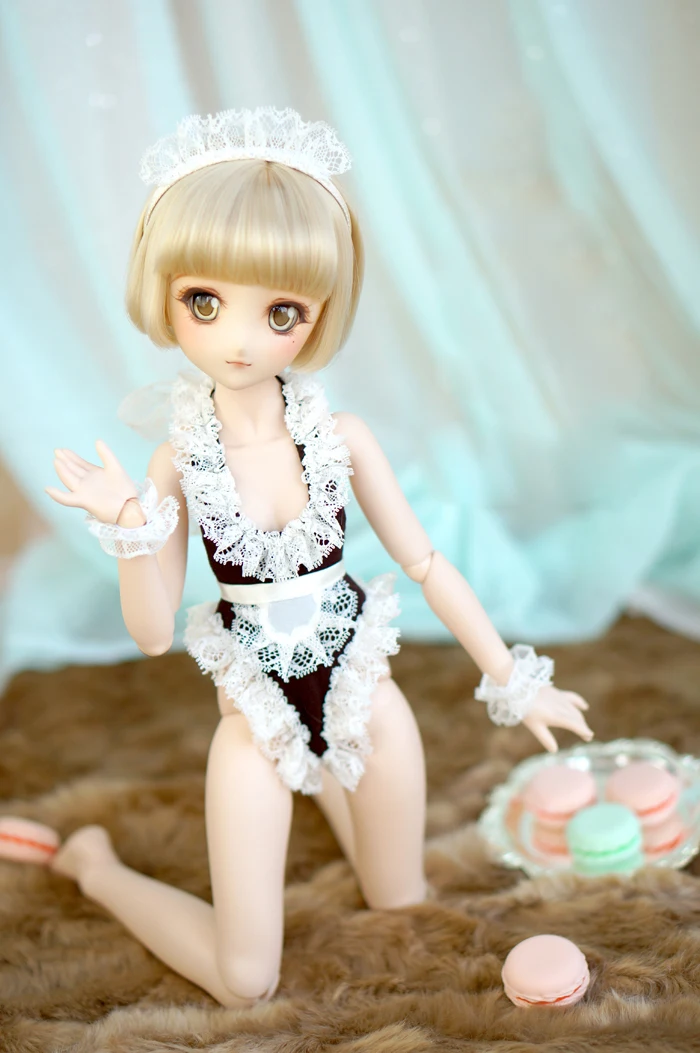 D03-P497 детская игрушка BJD DD SD MSD 1/4 кукольная одежда горничная сексуальный купальник