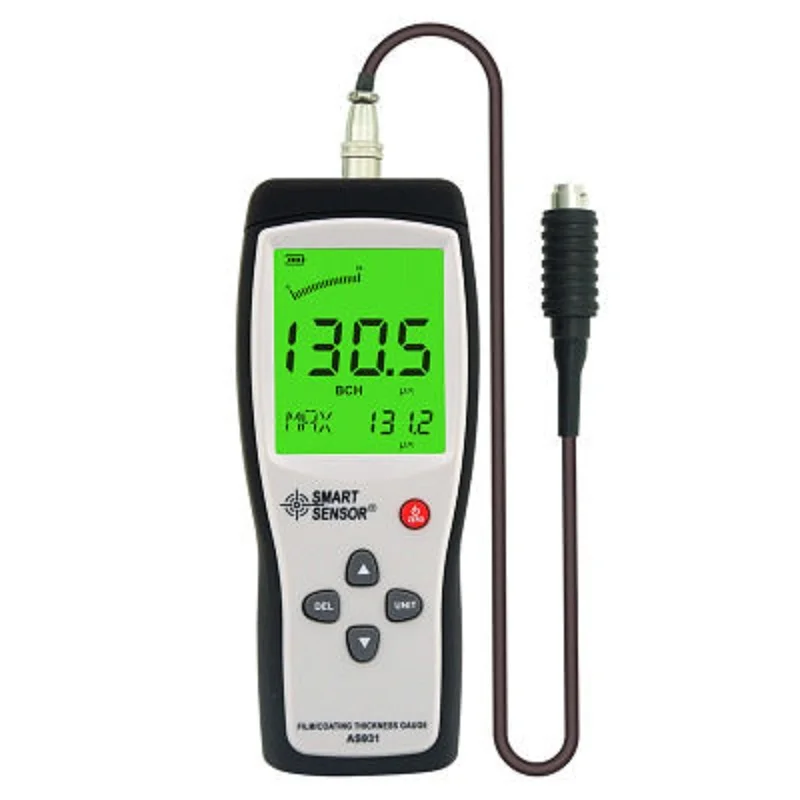 Новый смарт датчик AS931 толщины пленочного покрытия диапазон измерения 0 1800 мкм