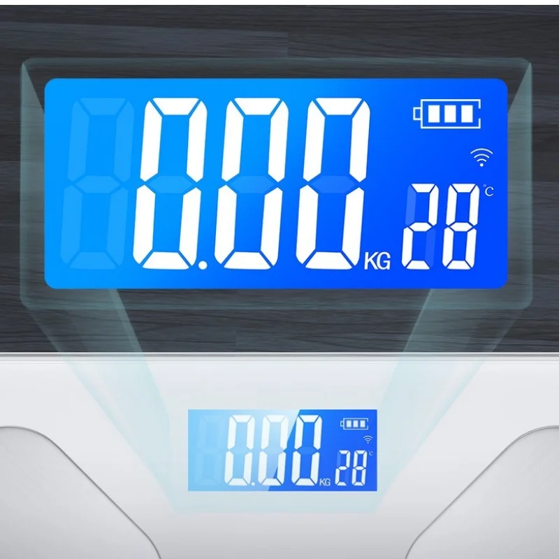 new smart weight scale body fat floor scale smart bathroom body composition analyzer lcd smart phone app bluetooth free global shipping