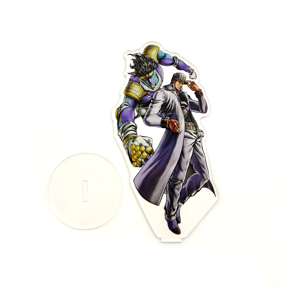 

JOJO JOJO's Bizarre Adventure Kujo Jotaro Star Platinum acrylic standee figurines desk decoration cake topper