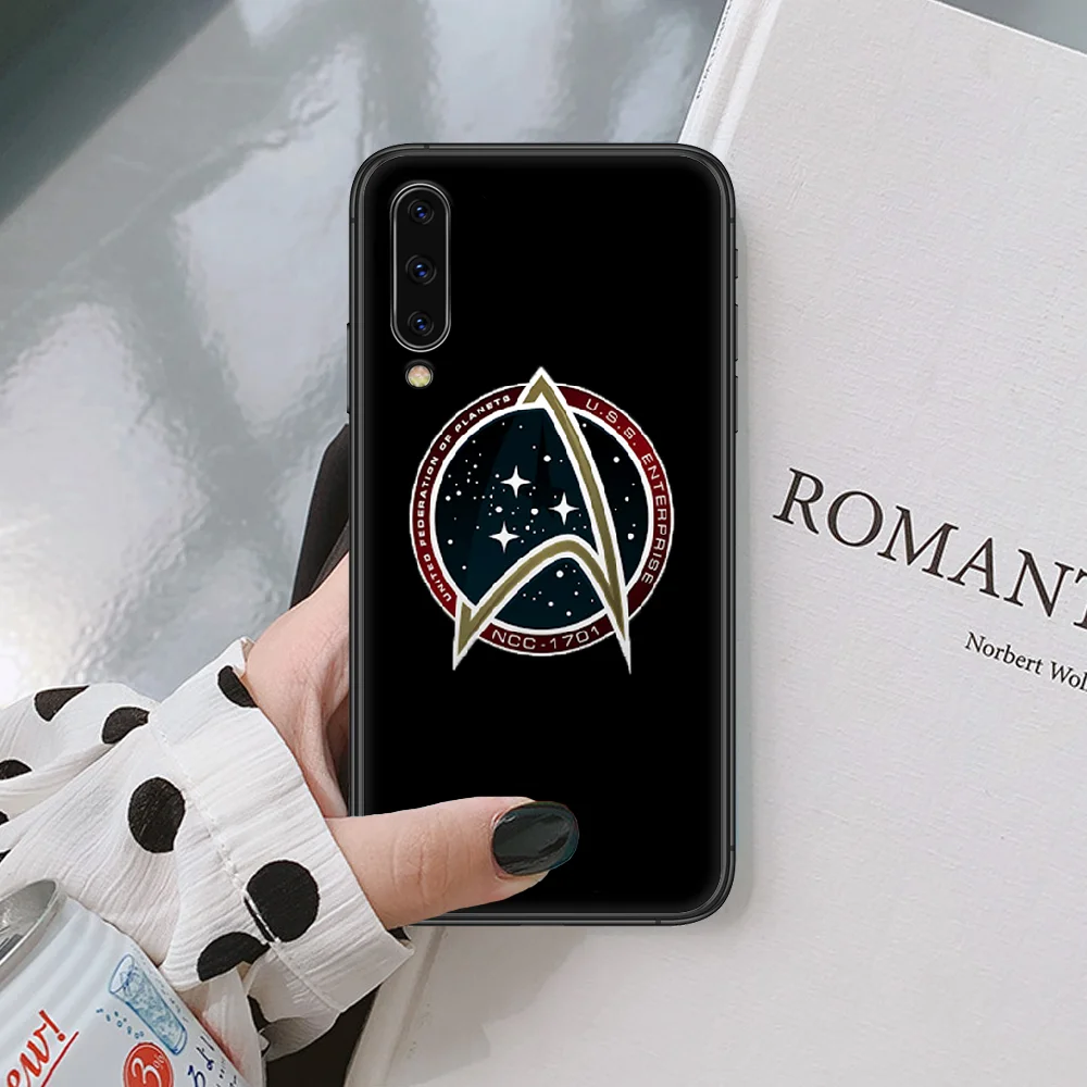 

Star Trek logo Phone case For Samsung Galaxy A 3 5 7 8 10 20 E 21 30 S 40 50 51 70 71 black black coque 3D cover painting shell