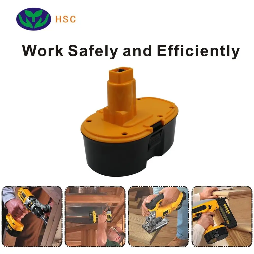 3,0 Ач аккумуляторная батарея DEW18A NiMh Battery 18V Замена для набора DEWA Pack DC9096 DE9039 DW9095