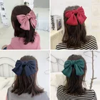 Заколка для волос с бантом женская, цвет в ассортименте