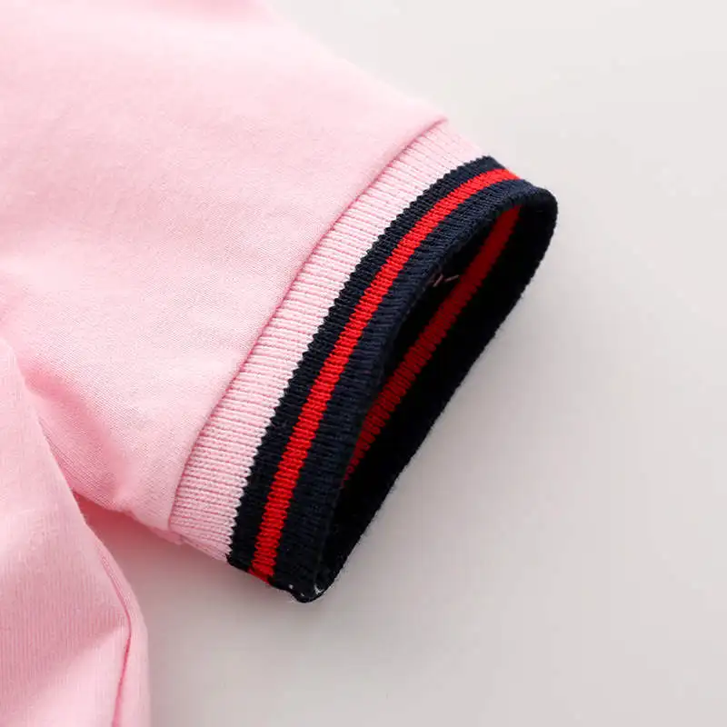 Повседневное платье для маленьких девочек летняя одежда младенцев с короткими