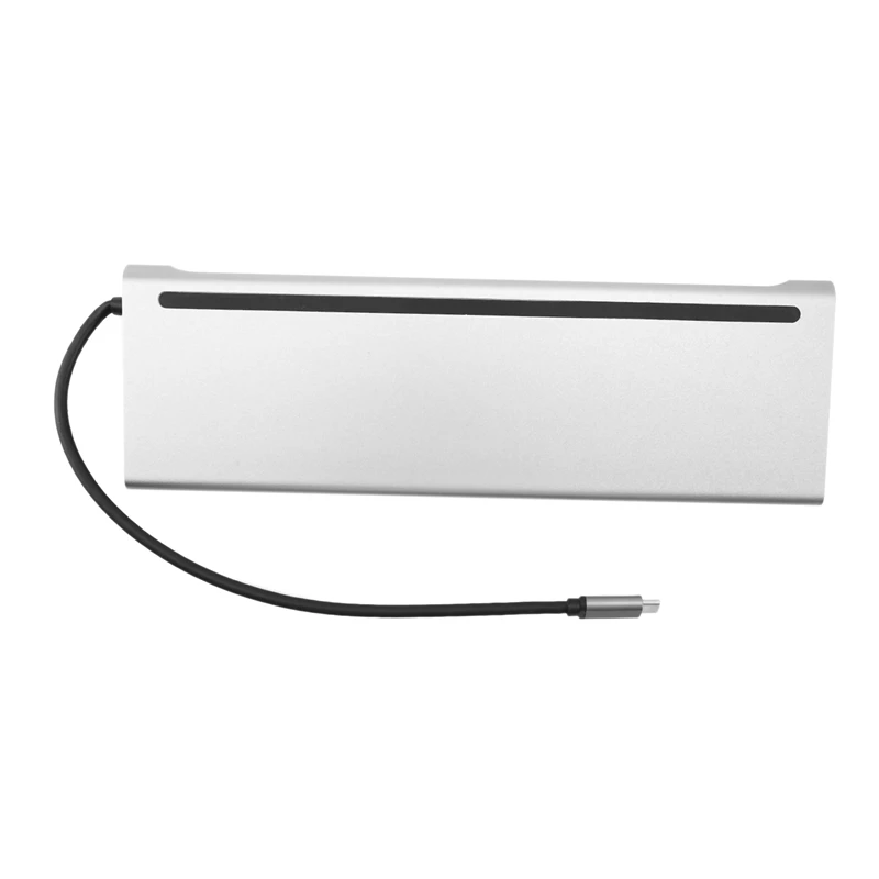 

11 In 1 USB Splitter Multi 11 Ports Type C HUB To 3.0 USB HDMI RJ45 USB HUB VGA For