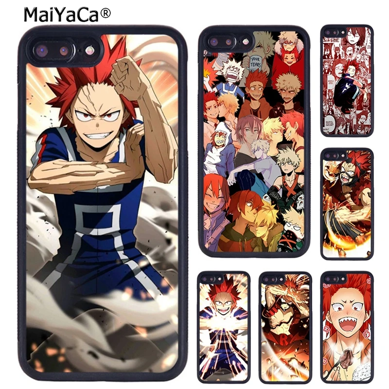 MaiYaCa Eijiro Kirishima My Hero академический чехол для телефона iPhone X XR XS 11 12 Pro MAX 5 6 6S 7 8 Plus Samsung