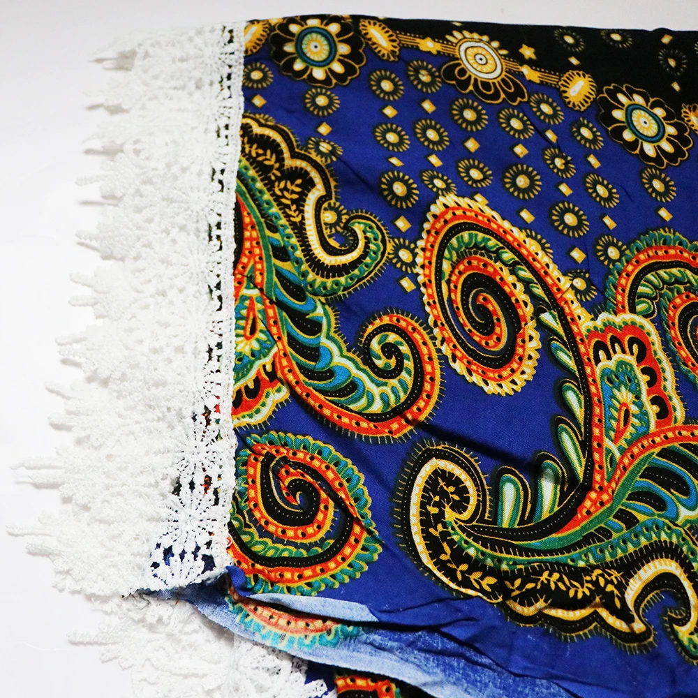 2020 Новые африканские платья для женщин красное 100% хлопковое платье с цветочным