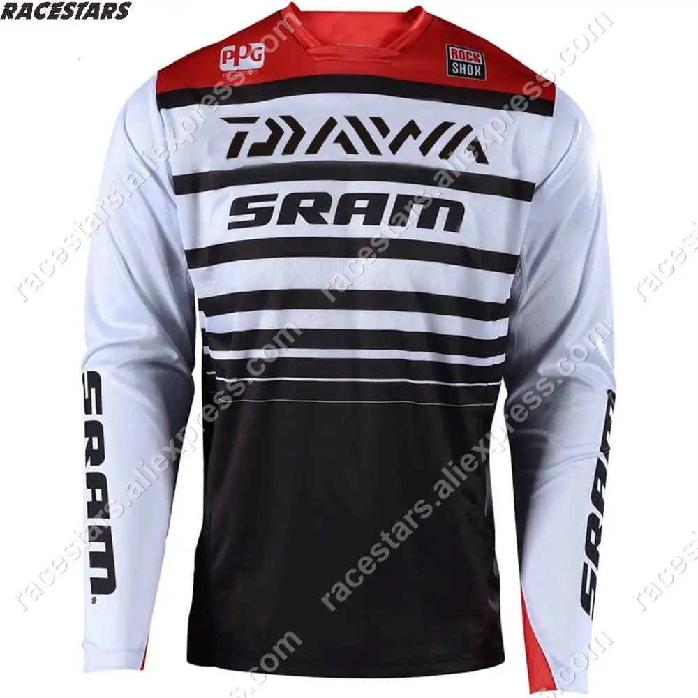 2 Горный spexcec clycling jersey moto cross jersey mtb jersey mx maillot ciclismo hombre dh Горные Джерси для бездорожья - Цвет: 2