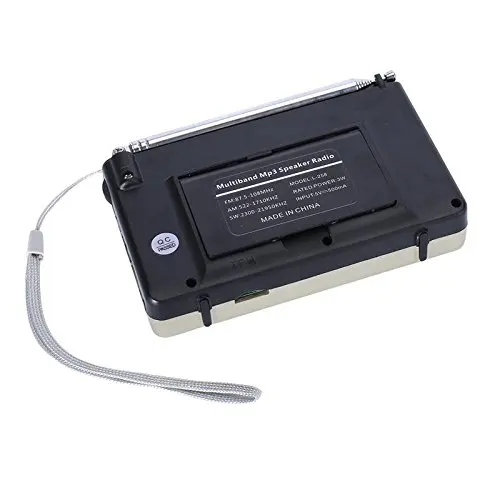 EONKO L-258 AM/MW/FM/SW радио с TF USB AUX светодиодный дисплей большая кнопка для пожилых -