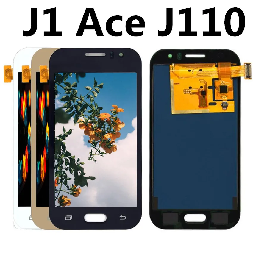 TFT может регулировать яркость ЖК-дисплея для Samsung Galaxy J1 Ace J110 SM-J110F ЖК-дисплей с