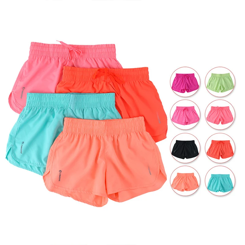 Women's Shorts Tummy Control Yoga Shorts for Women Workout Running Sports Shorts Side Zipper Pocket Lightweight Breathable Short