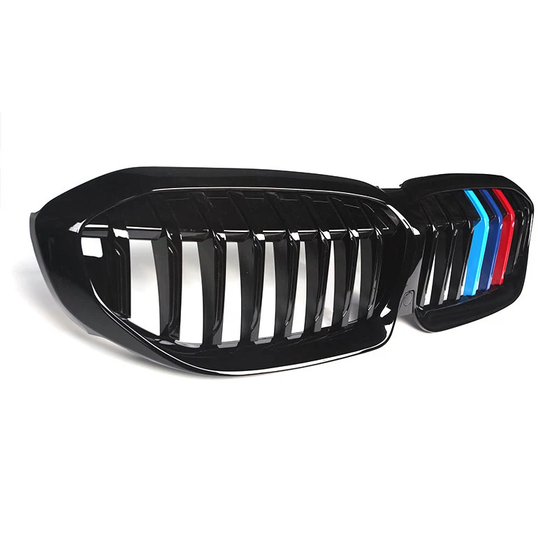 Глянцевая черная M сменная решетка автомобильного бампера гриль для BMW 3 серии G20